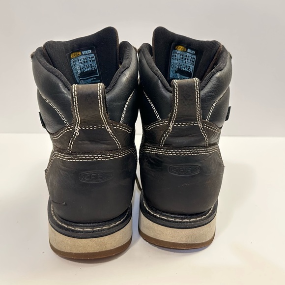 KEEN Utility Men's Cincinnati 6" Composite Toe Waterproof Work Boot Size 10 Wide - Picture 5 of 13